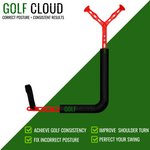 GolfCloud swing trainer (For Both Left And Right Handers)